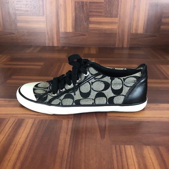 Coach Shoes - COACH BARRETT Signature C Tennis Shoes Sneakers